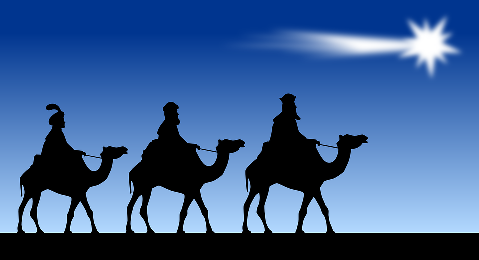 The Three Magi, Magi, Mags, Orient, Star Of Bethlehem
